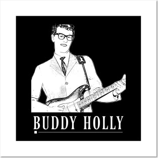 buddy holly Posters and Art